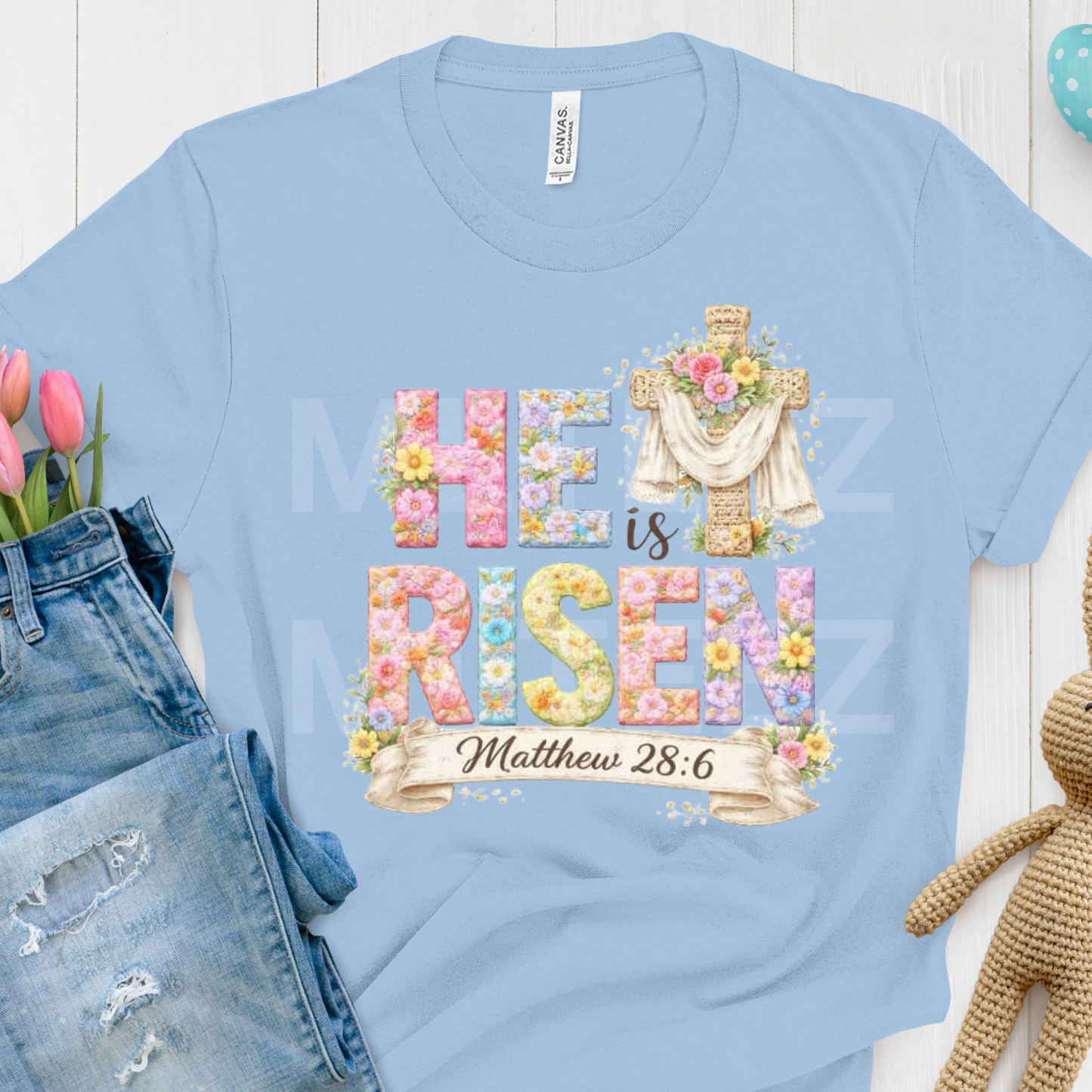 He Is Risen (21) DTF Direct To Film