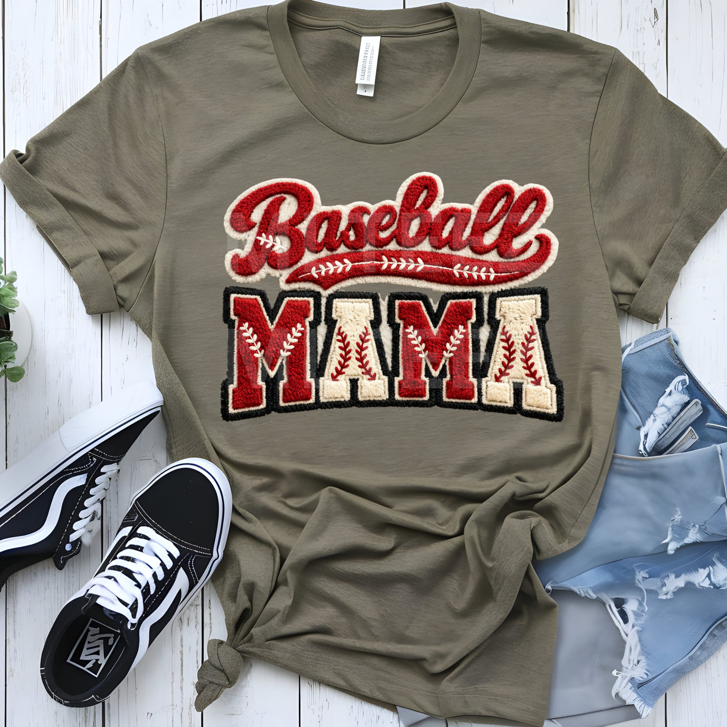 Baseball Mama (32) DTF Direct To Film