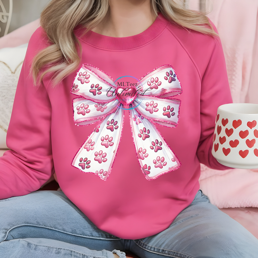 Valentine Bow (23) DTF Direct To Film