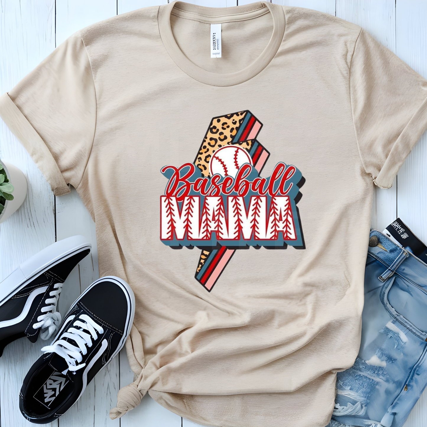 Baseball Mama (8) DTF Direct To Film