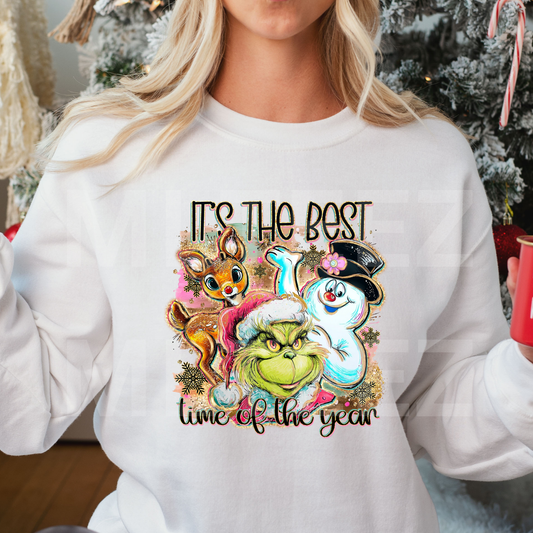 It's The Best Time Of The Year (Cartoons) (1) DTF Direct To Film