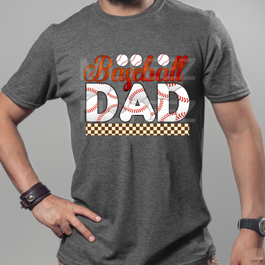 Baseball Dad (5) DTF Direct To Film