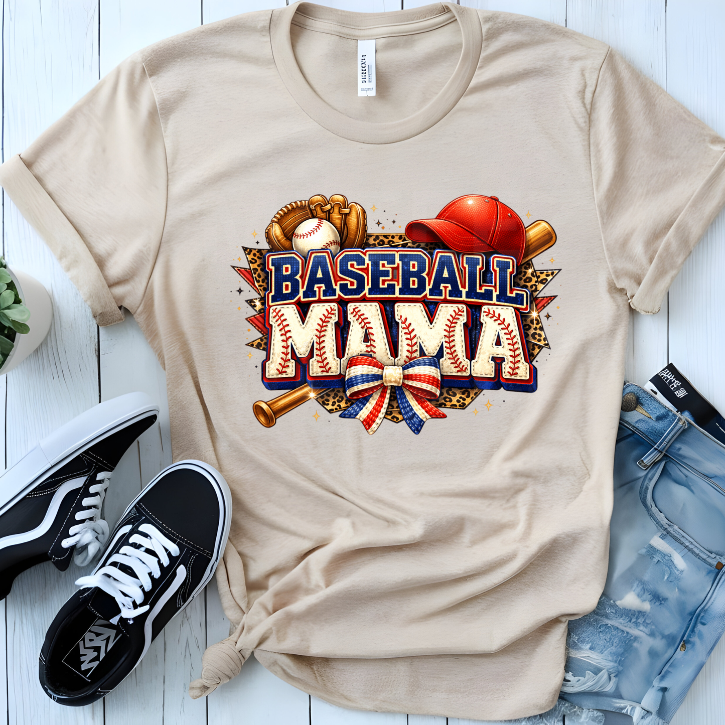 Baseball Mama (41) DTF Direct To Film