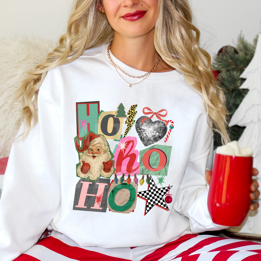 Ho Ho Ho (4) DTF Direct to Film