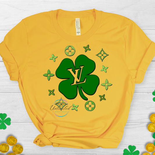 LV Shamrock St. Patrick's Day DTF Direct To Film