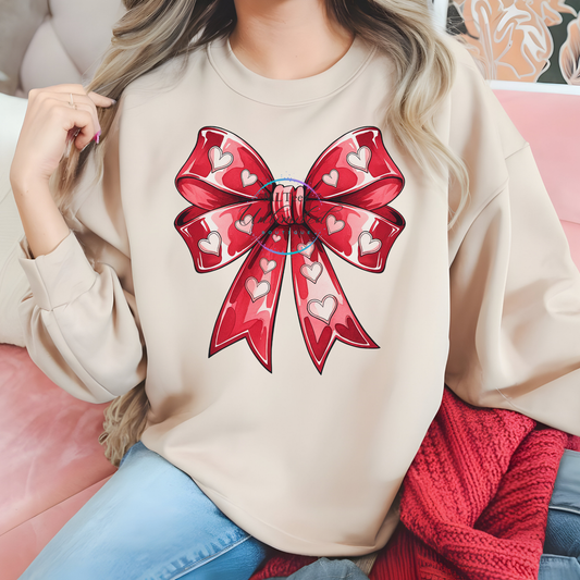 Valentine Bow (21) DTF Direct To Film