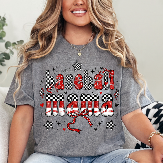 Baseball Mama (27) DTF Direct To Film
