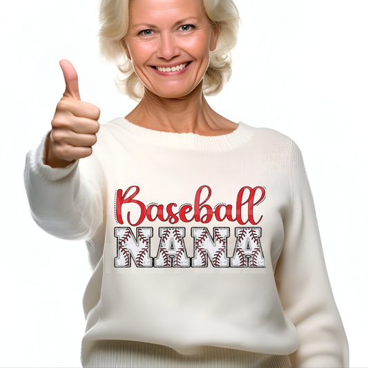 Baseball Nana (5) DTF Direct To Film