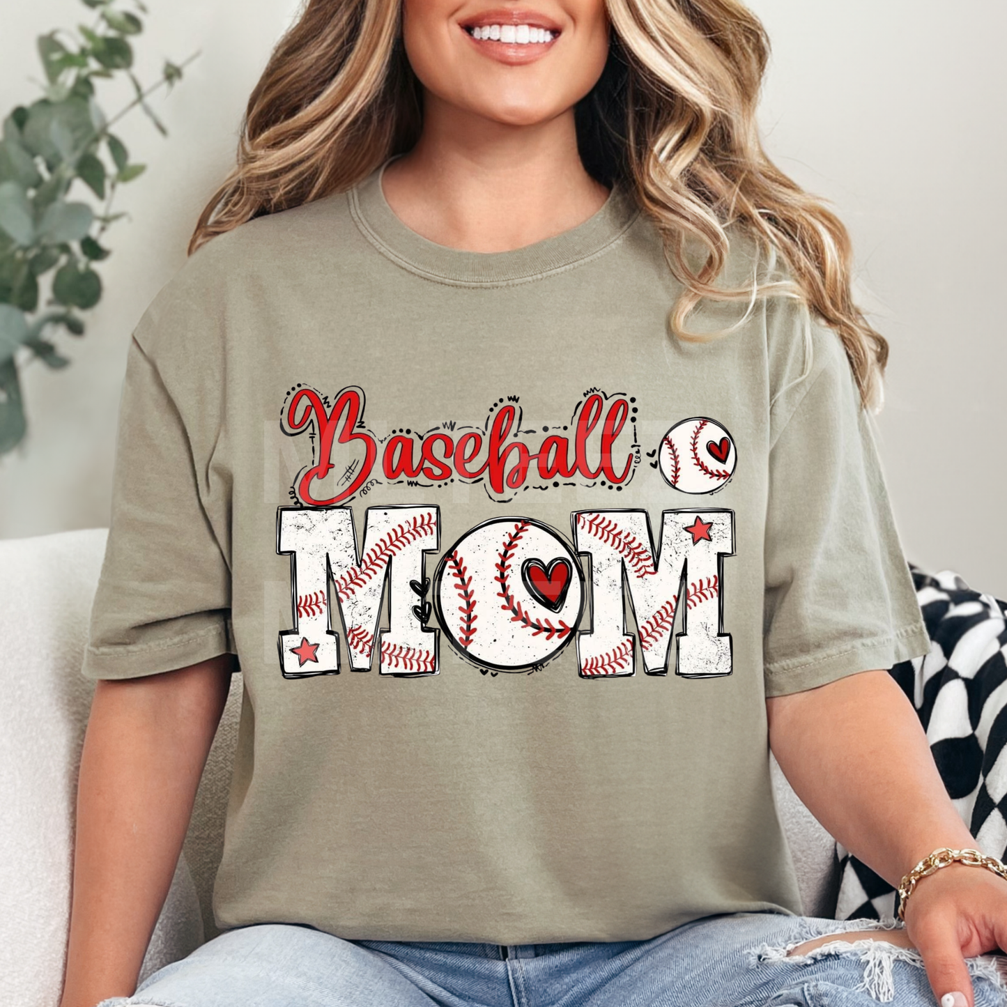 Baseball Mom (29) DTF Direct To Film
