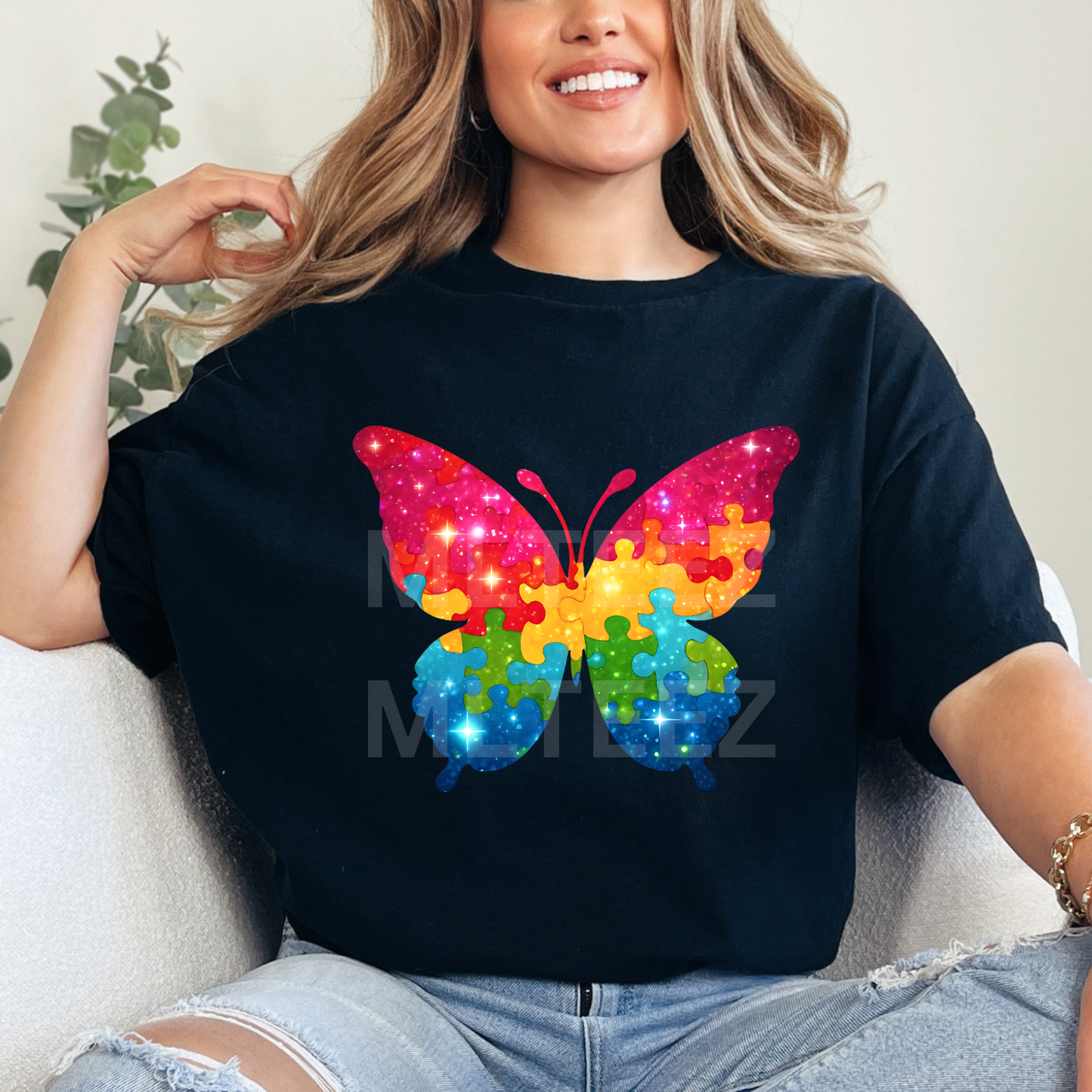 Butterfly (Autism) (2) DTF Direct To Film