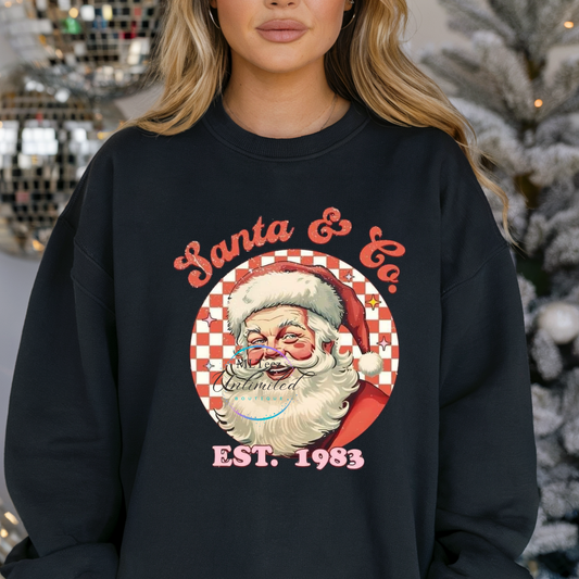 Santa & Co. Est. 1983 DTF Direct To Film