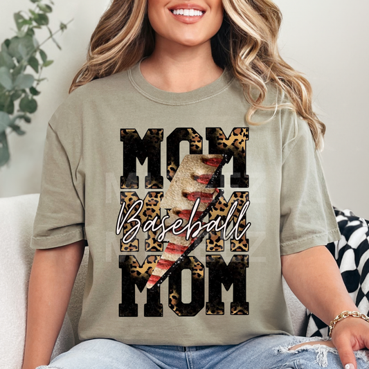 Baseball Mom (28) DTF Direct To Film