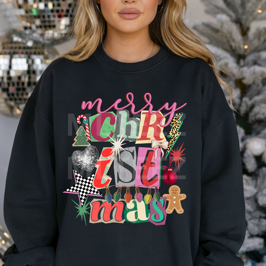 Merry Christmas (39) DTF Direct to Film