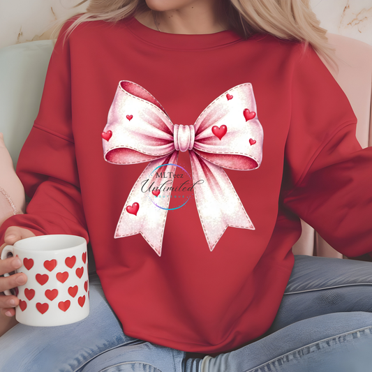 Valentine Bow (34) DTF Direct To Film