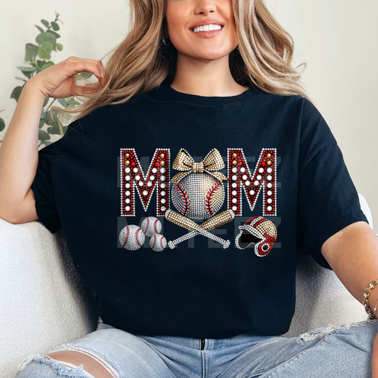 Baseball Mom (41) DTF Direct To Film