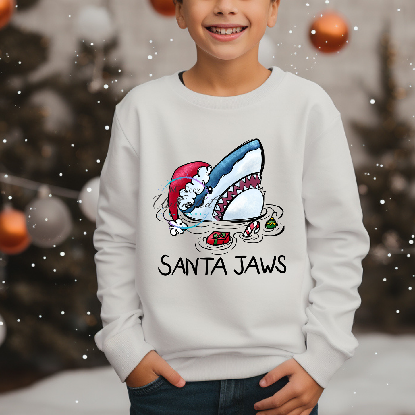 Santa Jaws DTF Direct To Film