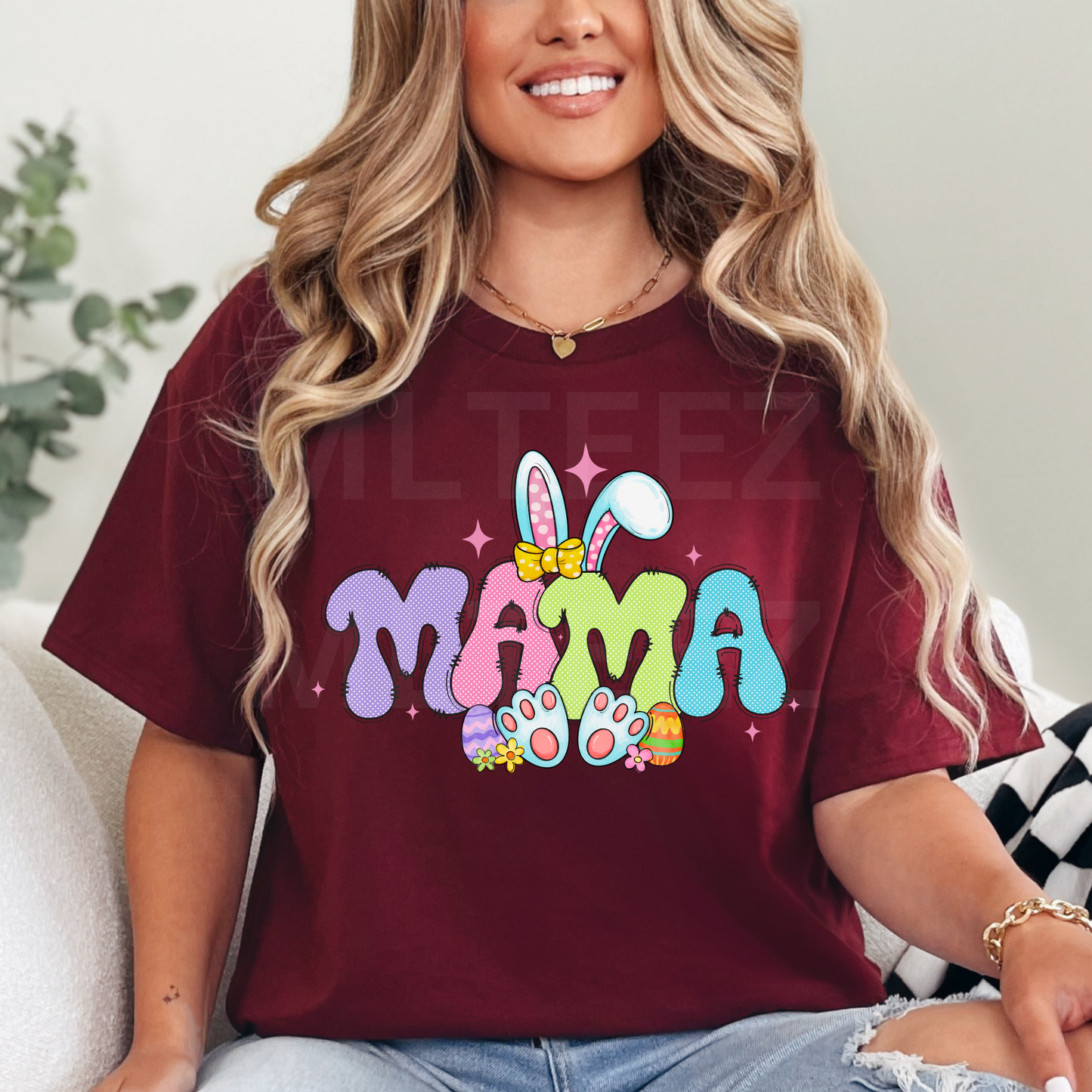 Mama (Easter) (4) DTF Direct To Film