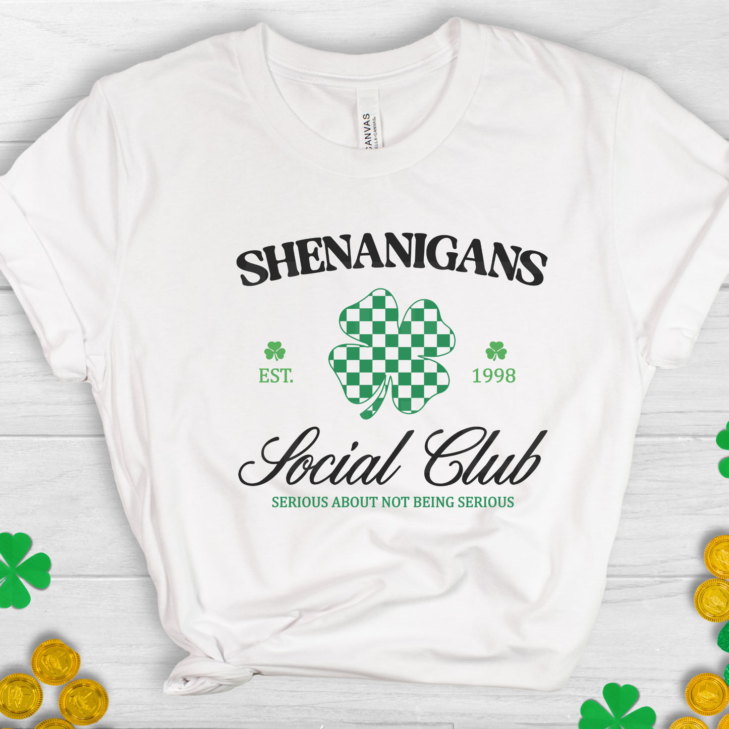Shenanigans Social Club (St. Patrick's Day) (2) DTF Direct To Film