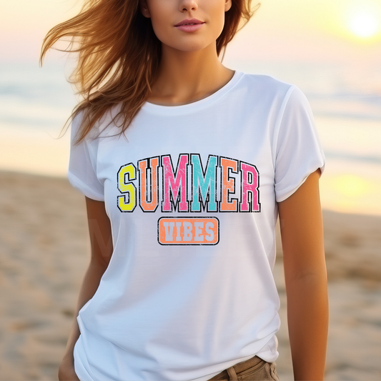 Summer Vibes (19) (Distressed) DTF Direct To Film