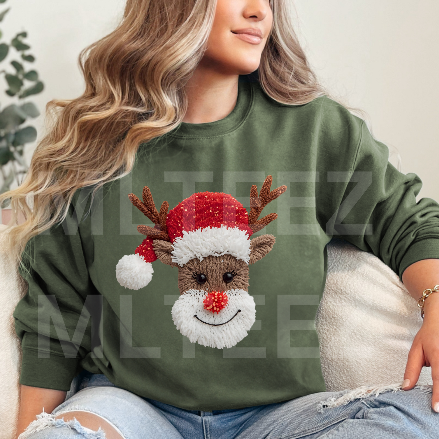 Christmas Reindeer (1) DTF Direct To Film