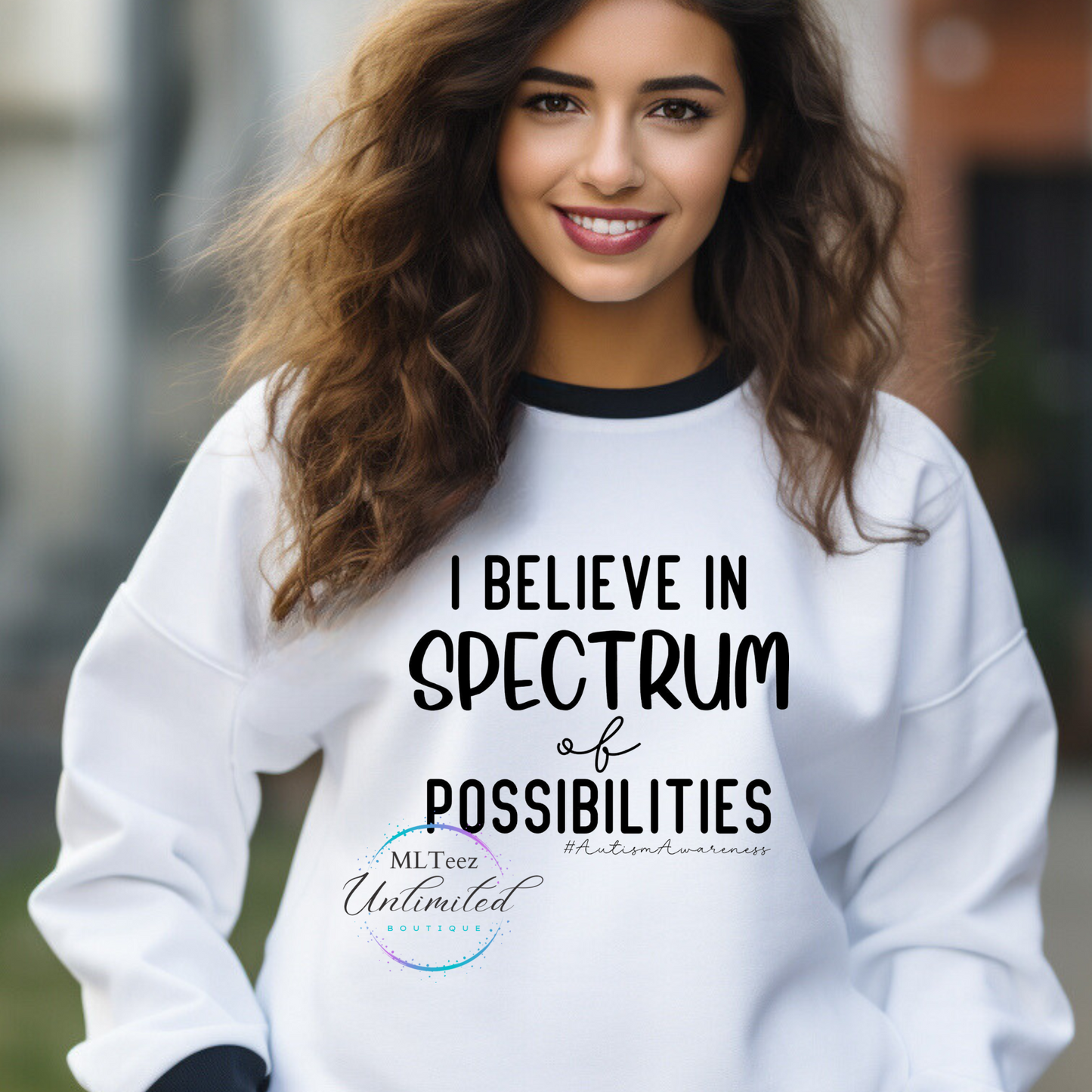 I Believe In Spectrum Of Possibilities #AutismAwareness DTF Direct To Film