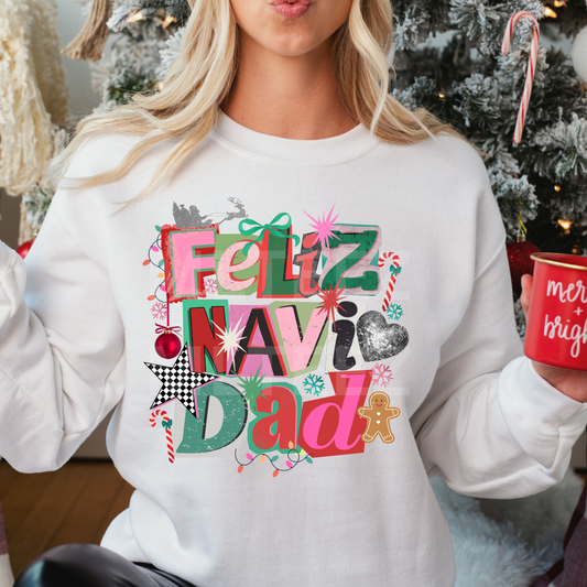 Feliz Navidad (2) DTF Direct to Film