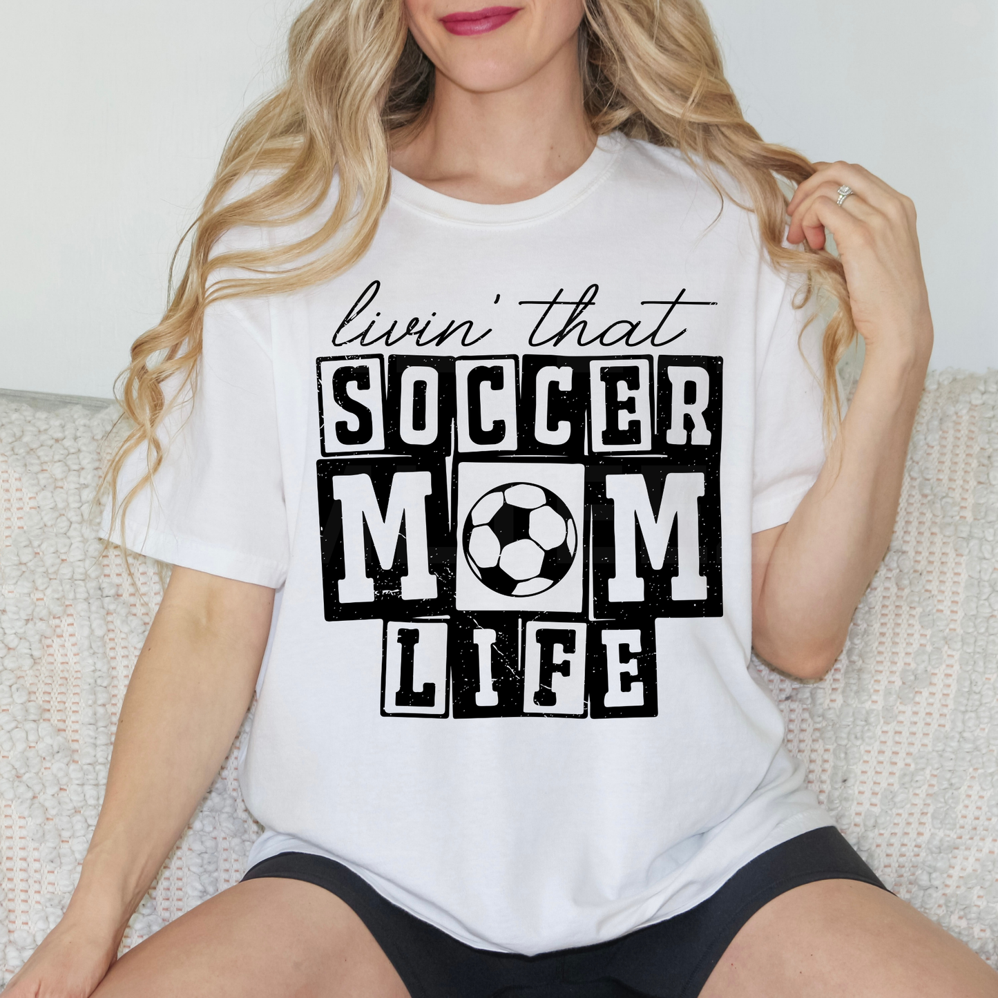 Livin' That Soccer Mom Life (1) DTF Direct To Film