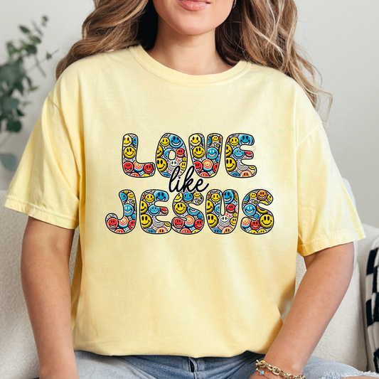 Love Like Jesus (1) DTF Direct to Film