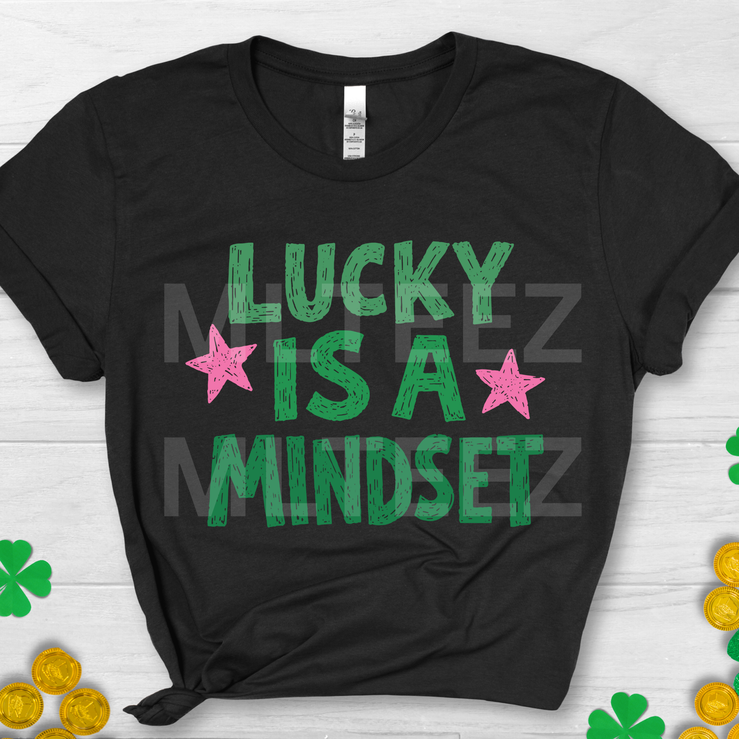 Lucky Is A Mindset (1) DTF Direct To Film