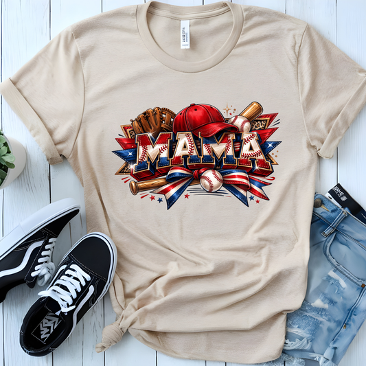 Mama (Baseball) (24) DTF Direct To Film