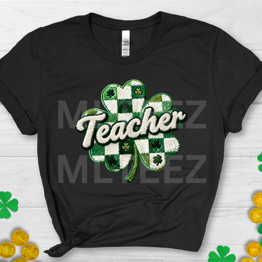 Teacher (St. Patrick's Day) (1) DTF Direct To Film