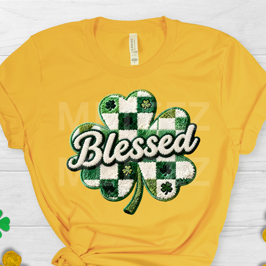 Blessed (St. Patrick's Day) (1) DTF Direct To Film