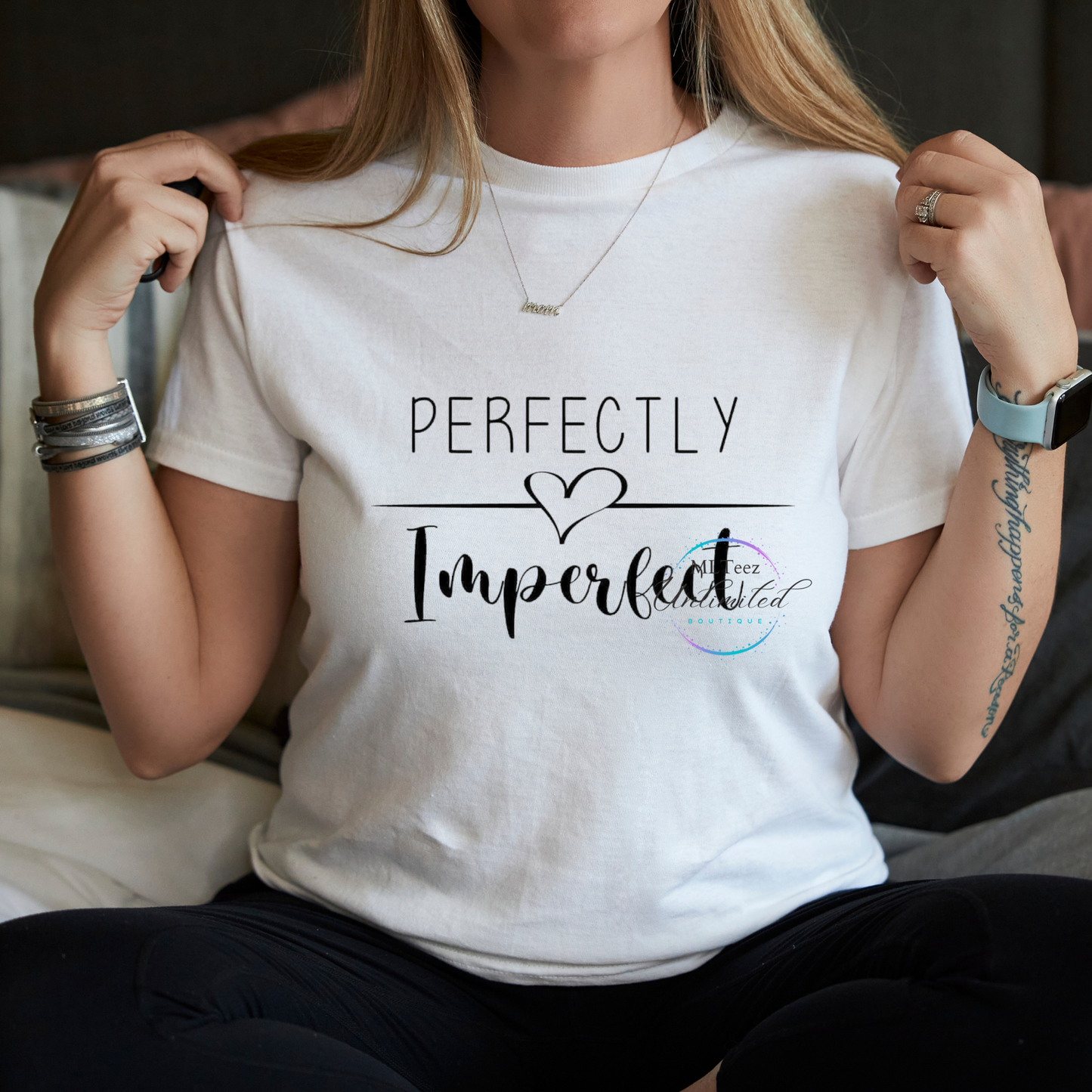 Perfectly Imperfect (2) DTF Direct To Film