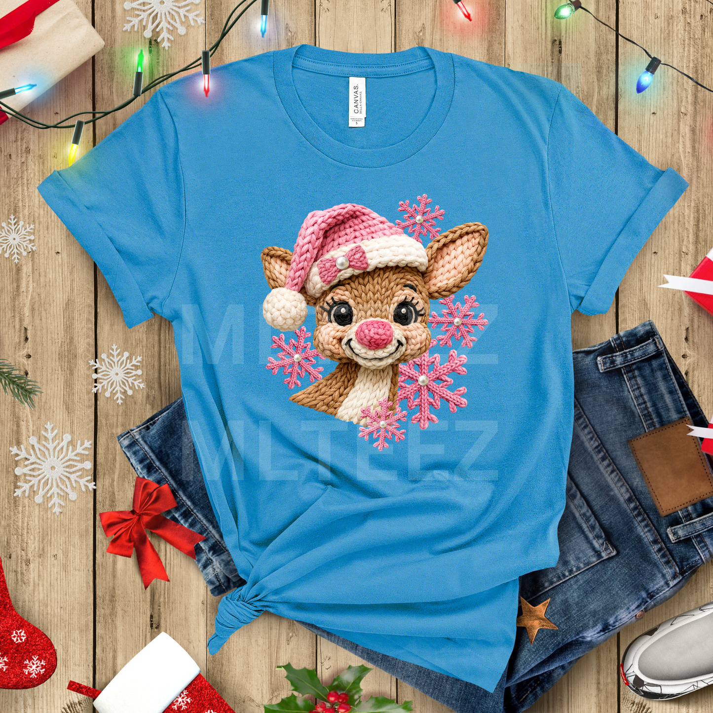 Christmas Reindeer (8) DTF Direct to Film