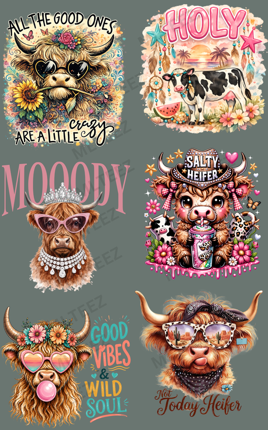 ALL THE GOOD ONES (1) PREMADE GANGSHEET - 22X36 DTF TRANSFERS - DIRECT TO FILM