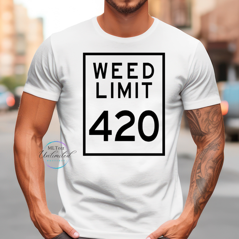 Weed Limit 420 DTF Direct To Film