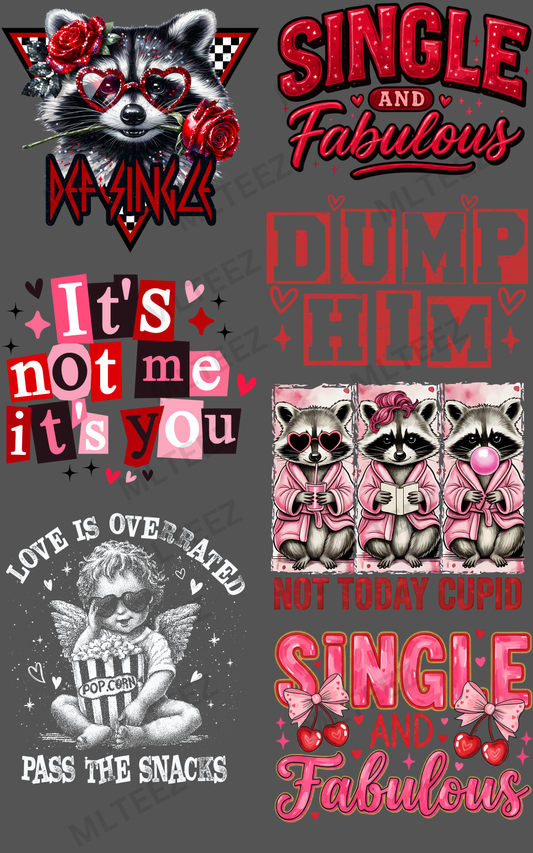 DEF SINGLE (1) PREMADE GANGSHEET - 22X36 DTF TRANSFERS - DIRECT TO FILM