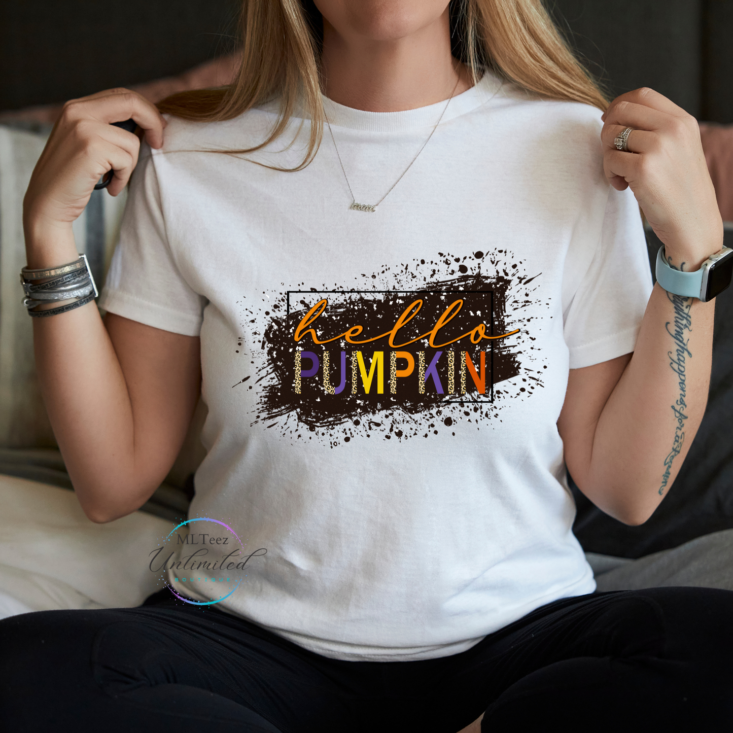 Fall Hello Pumpkin DTF Direct To Film