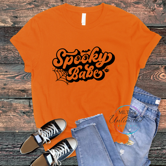 Halloween Spooky Babe DTF Direct To Film