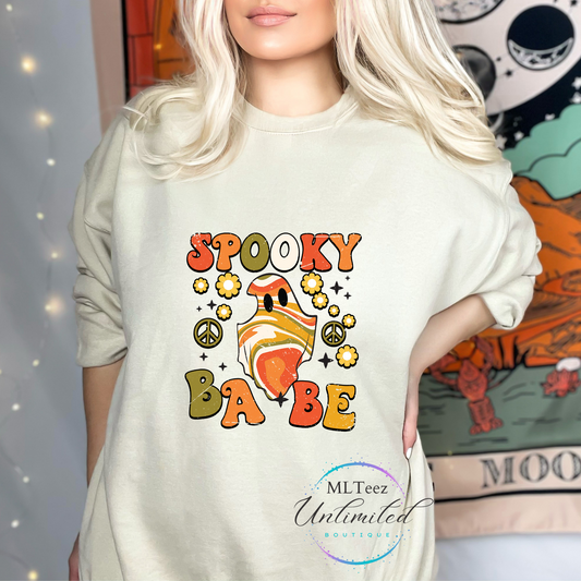 Halloween Spooky Babe DTF Direct To Film