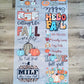 PREMADE FALL GANGSHEET  - 22X60