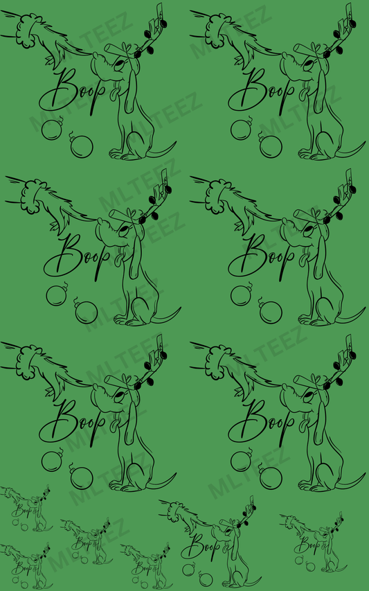 MAX BOOP (1) PREMADE GANGSHEET  - 22X36  DTF TRANSFERS - DIRECT TO FILM