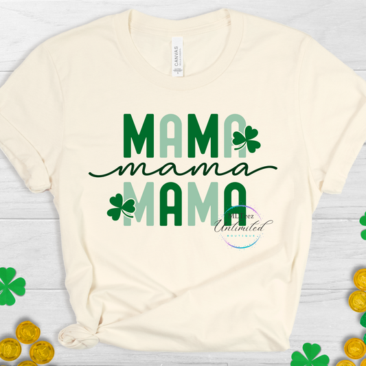 St. Patrick's Day Mama DTF Direct To Film