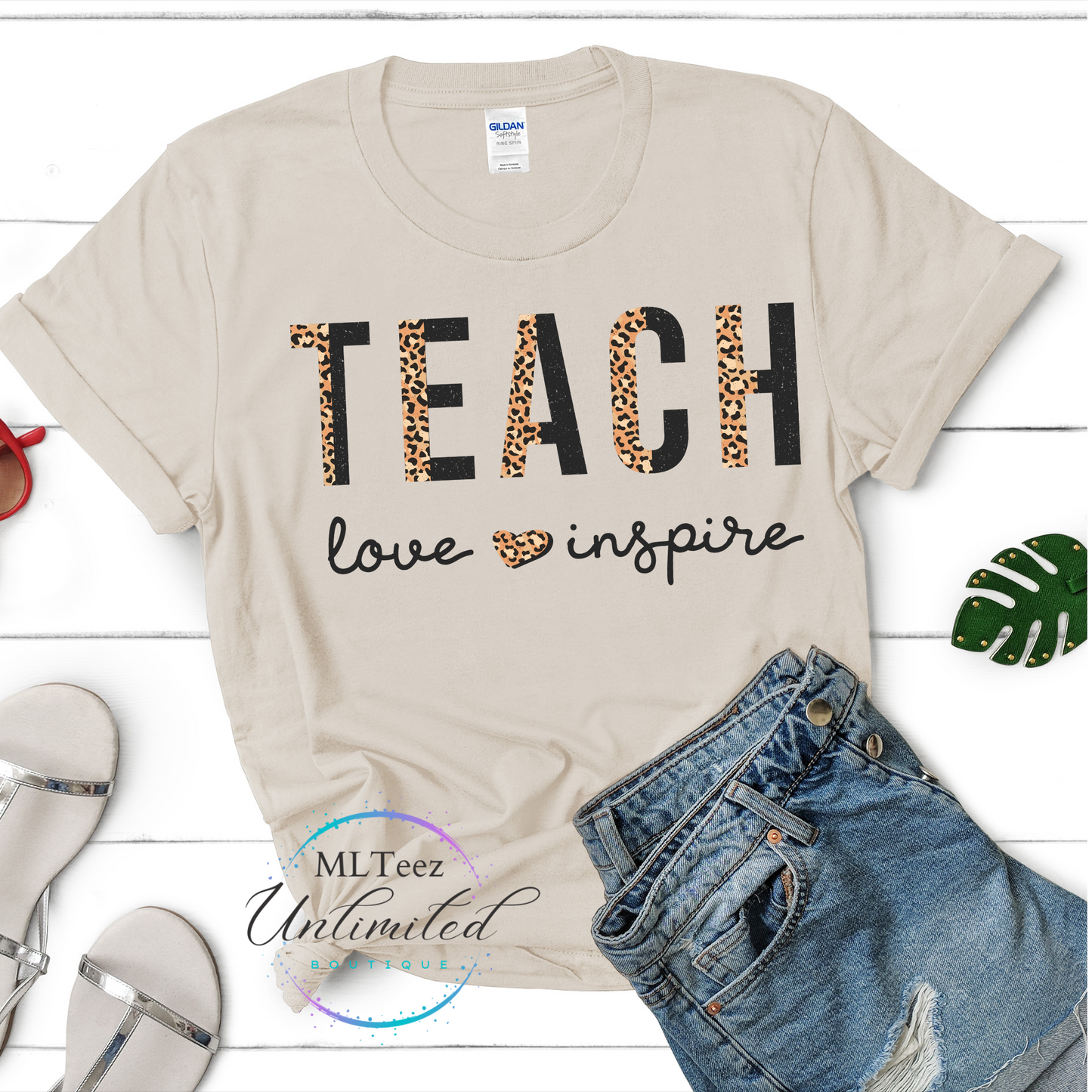 Teach, Love, Inspire DTF Direct To Film