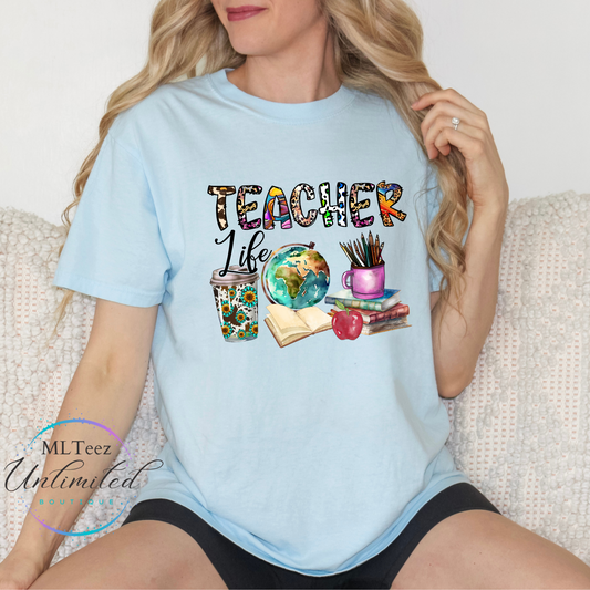 Teacher Life DTF Direct To Film