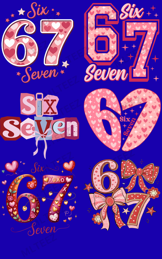 VALENTINE 67 ADULT (1) PREMADE GANGSHEET - 22X36 DTF TRANSFERS - DIRECT TO FILM