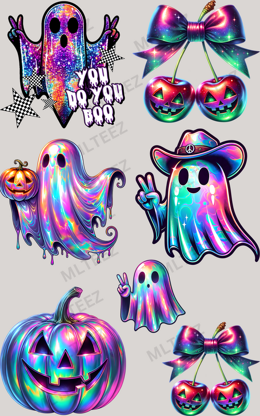 YOU DO YOU BOO PREMADE GANGSHEET  - 22X36  DTF TRANSFERS - DIRECT TO FILM