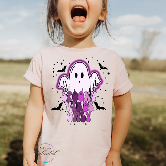 Spooky Vibes Only DTF Direct To Film