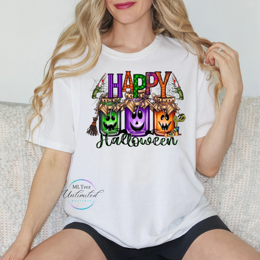 Happy Halloween DTF Direct To Film