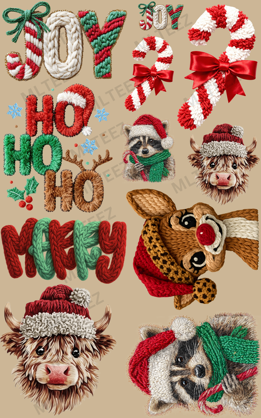 JOY (1) PREMADE GANGSHEET  - 22X36  DTF TRANSFERS - DIRECT TO FILM